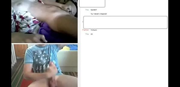  videochat series 33 nude babe cumshot orgasm tits